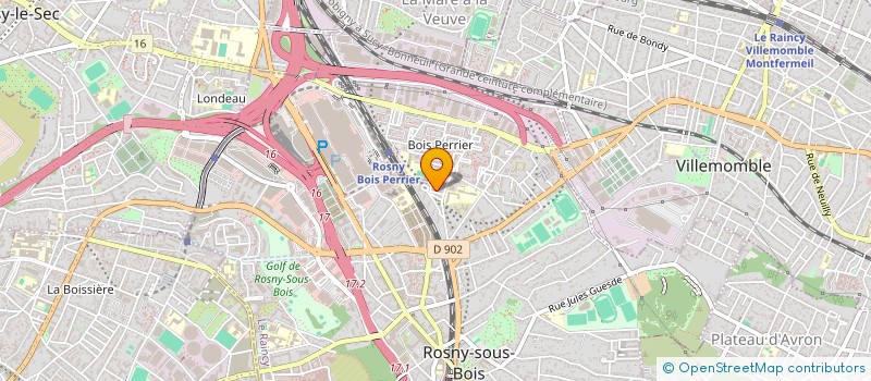 localisation de l'entreprise MONSIEUR DURSUN ALI EKSI à ROSNY-SOUS-BOIS