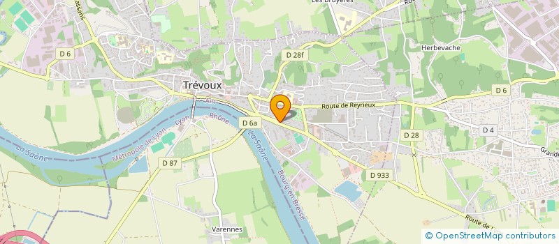 localisation de l'entreprise MONSIEUR DURSUN GUNES à TREVOUX