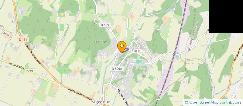 localisation de l'entreprise MONSIEUR DURVAL OLIVEIRA DA COSTA  EURRE