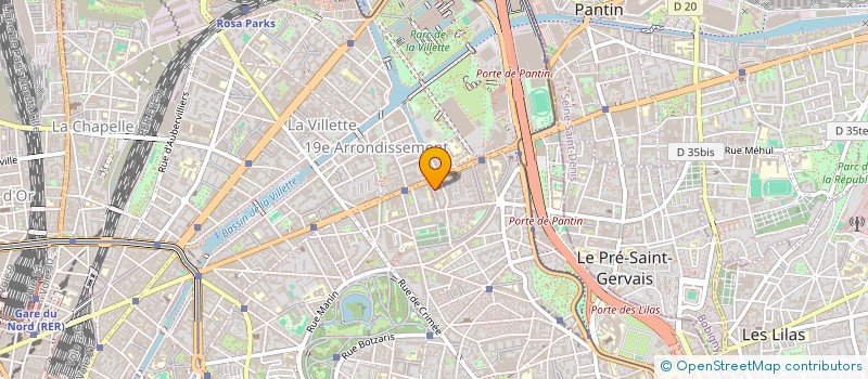 localisation de l'entreprise MONSIEUR DUSAN IVANOVIC  PARIS