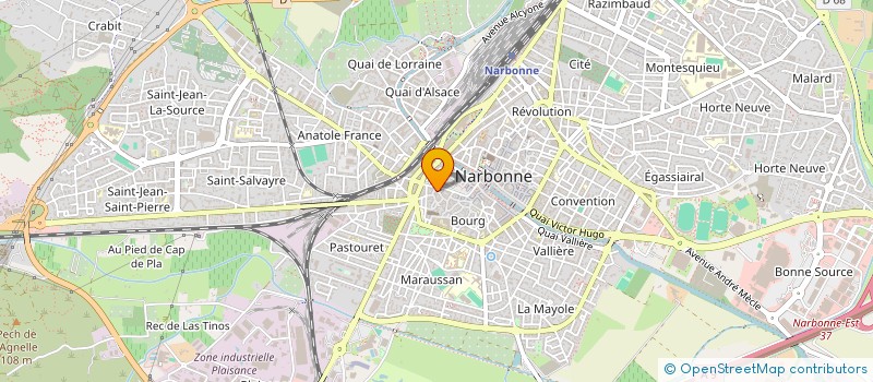 localisation de l'entreprise MONSIEUR DUSAN MAGNUSEK  NARBONNE