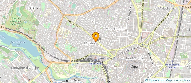 localisation de l'entreprise MONSIEUR DUSAN MARJANOVIC  DIJON