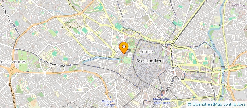 localisation de l'entreprise MONSIEUR DUSAN PERISIC à MONTPELLIER