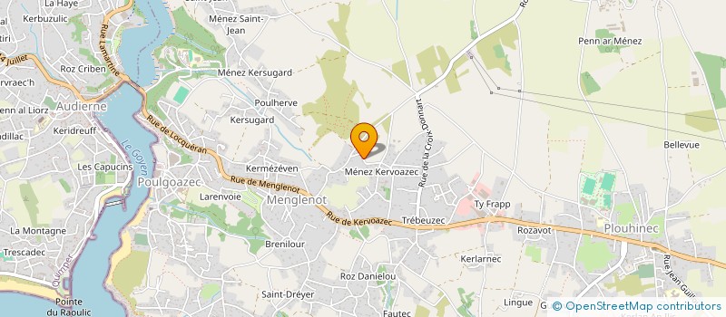 localisation de l'entreprise MONSIEUR DUSTHY GUILLOU à PLOUHINEC