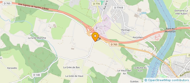 localisation de l'entreprise MONSIEUR DUSTIN LE FOULGOC  PEAULE