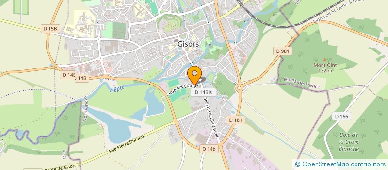 localisation de l'entreprise MONSIEUR DUSTY AUBERT à GISORS