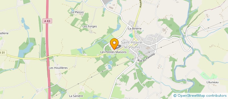 localisation de l'entreprise MONSIEUR DUSTY CAPELLO  SAINT-HILAIRE-LE-VOUHIS