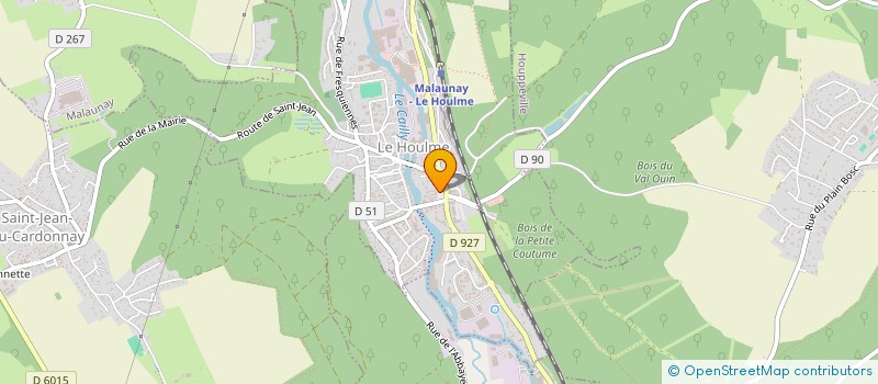 localisation de l'entreprise MONSIEUR DUSTY PETIT  LE HOULME