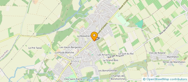 localisation de l'entreprise MONSIEUR DUSTY VAIS  CLERY-SAINT-ANDRE