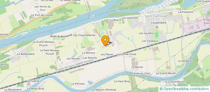 localisation de l'entreprise MONSIEUR DUVENT KEMAYOU FOGANG à SAINT-GENOUPH
