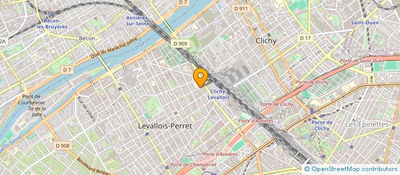 localisation de l'entreprise MONSIEUR DUY LAM GARCELON à LEVALLOIS-PERRET