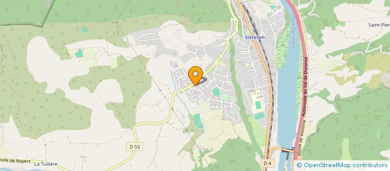 localisation de l'entreprise MONSIEUR DUY PHAM  SISTERON