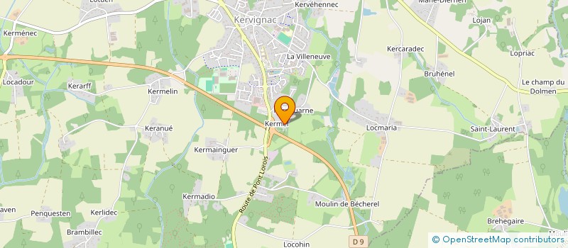 localisation de l'entreprise MONSIEUR DUY TRAN à KERVIGNAC