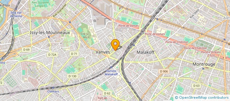 localisation de l'entreprise MONSIEUR DUY TRAN à VANVES