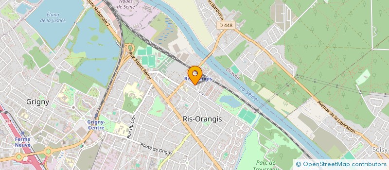 localisation de l'entreprise MONSIEUR DUY TRAN  RIS-ORANGIS