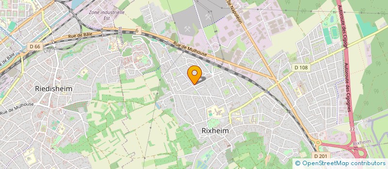 localisation de l'entreprise MONSIEUR DUZGUN ATSIZ  RIXHEIM