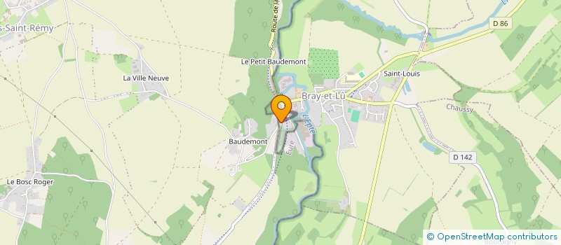 localisation de l'entreprise MONSIEUR DWAYNE KANE  BRAY-ET-LU