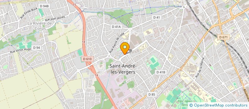 localisation de l'entreprise MONSIEUR DWEN PALLET  SAINT-ANDRE-LES-VERGERS