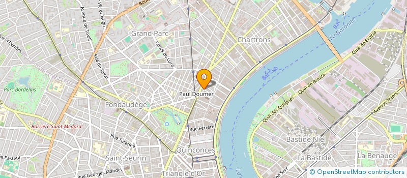 localisation de l'entreprise MONSIEUR DY DOUNG à BORDEAUX