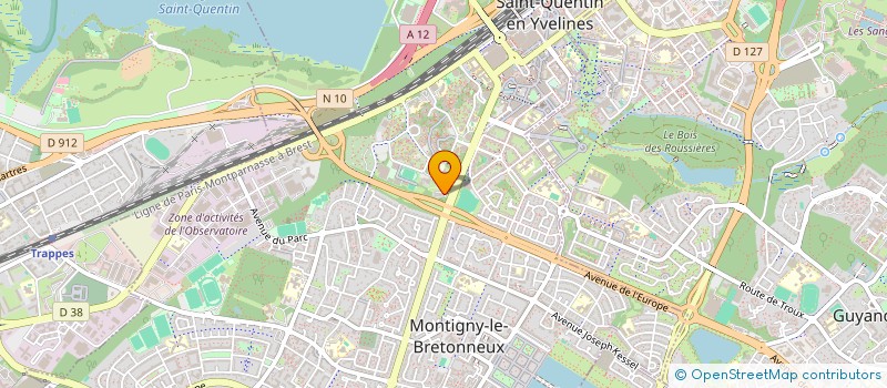 localisation de l'entreprise MONSIEUR DYBORE DOUFE  MONTIGNY-LE-BRETONNEUX