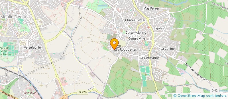 localisation de l'entreprise MONSIEUR DYLAN ALCACES  CABESTANY