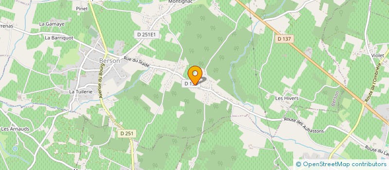 localisation de l'entreprise MONSIEUR DYLAN ALLARD  BERSON