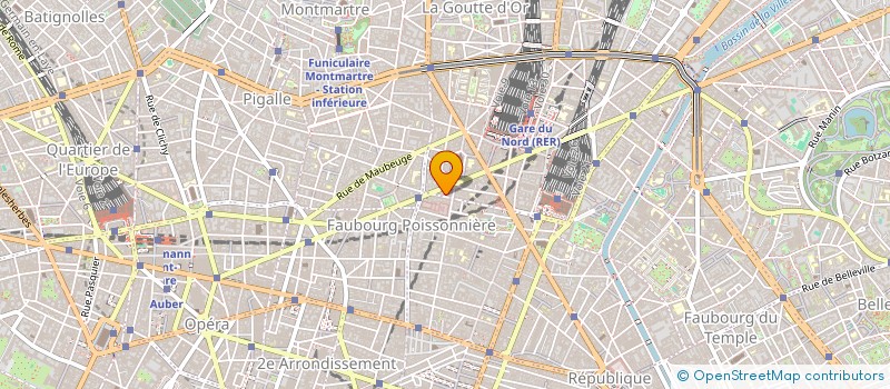 localisation de l'entreprise MONSIEUR DYLAN AMADOU DIOUF  PARIS 10