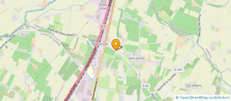 localisation de l'entreprise MONSIEUR DYLAN AMAR  LIVRON-SUR-DROME