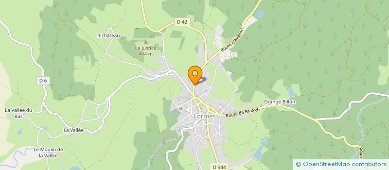 localisation de l'entreprise MONSIEUR DYLAN AMBROISE  LORMES