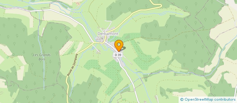 localisation de l'entreprise MONSIEUR DYLAN ANDRE  DERBAMONT