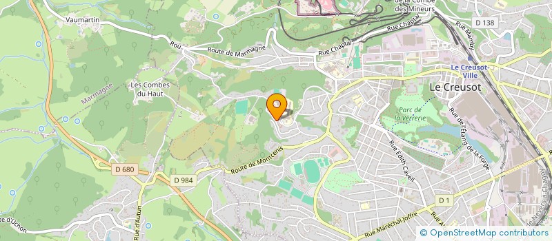 localisation de l'entreprise MONSIEUR DYLAN ANNOCQUE  LE CREUSOT