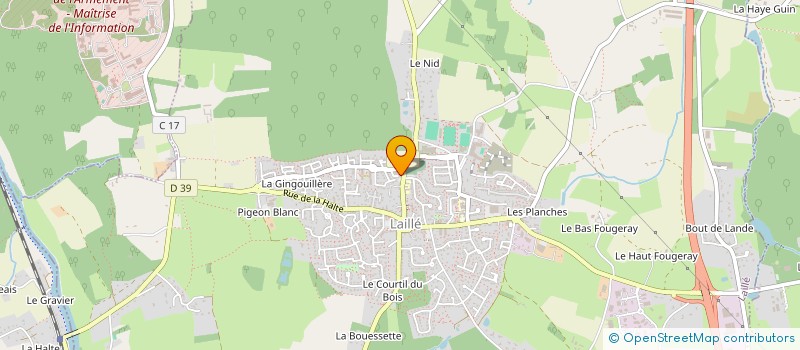 localisation de l'entreprise MONSIEUR DYLAN ARRIBAS  LAILLE