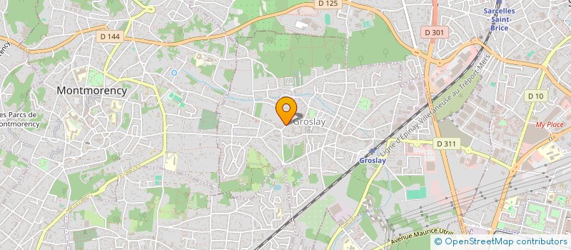 localisation de l'entreprise MONSIEUR DYLAN AZOULAY  GROSLAY