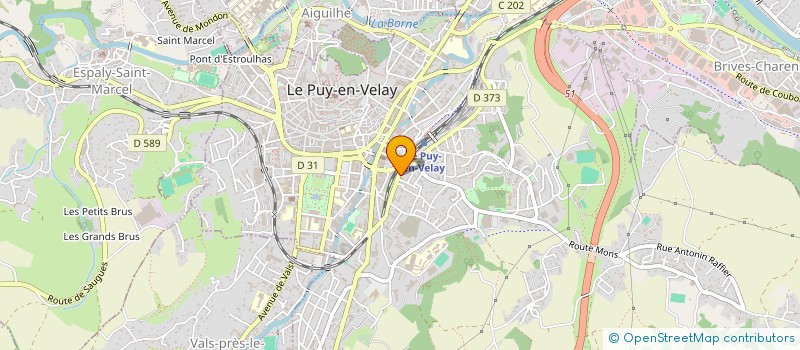 localisation de l'entreprise MONSIEUR DYLAN BARGETON à LE PUY-EN-VELAY