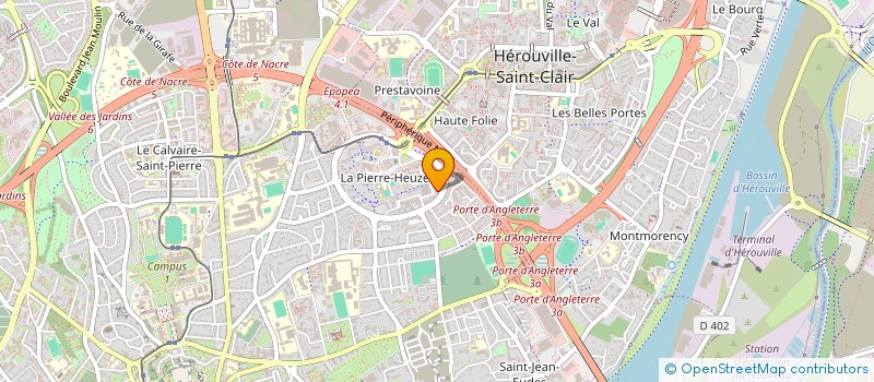 localisation de l'entreprise MONSIEUR DYLAN BAUDON  HOULGATE