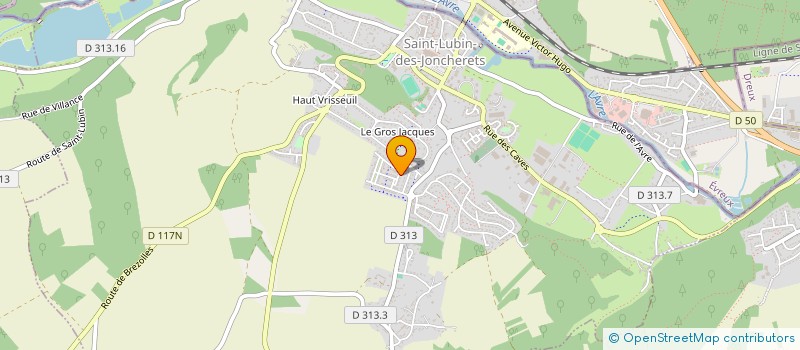 localisation de l'entreprise MONSIEUR DYLAN BEAUFOUR à SAINT-LUBIN-DES-JONCHERETS