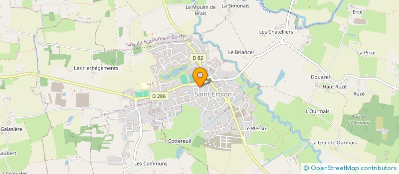 localisation de l'entreprise MONSIEUR DYLAN BELLONCLE  SAINT-ARMEL