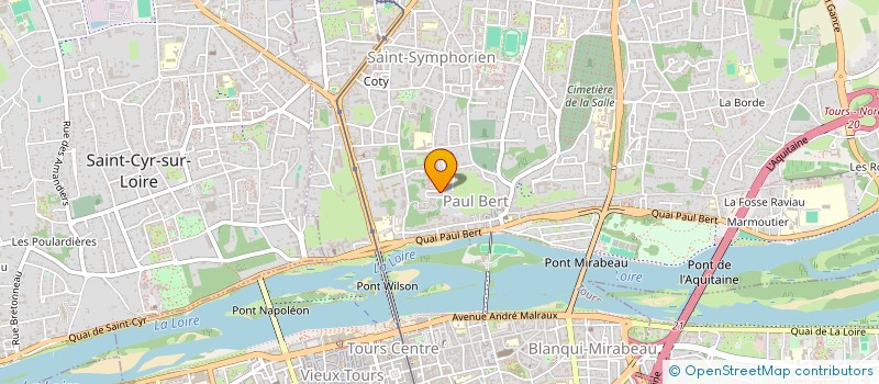 localisation de l'entreprise MONSIEUR DYLAN BELOUIS  TOURS