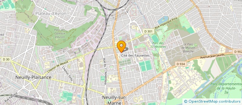 localisation de l'entreprise MONSIEUR DYLAN BEN DILANE à NEUILLY-SUR-MARNE