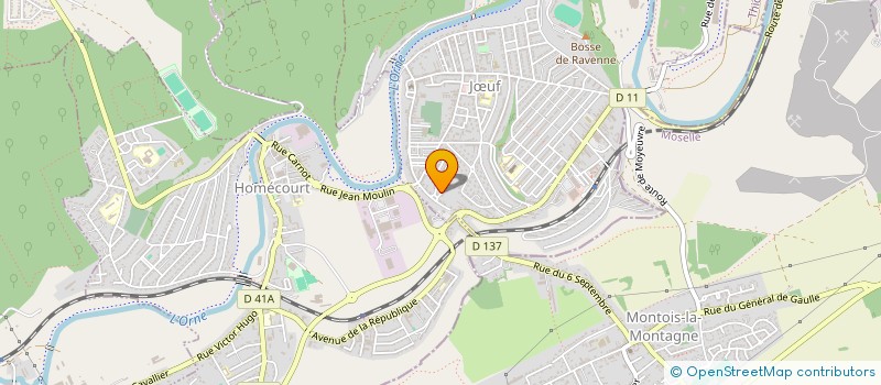 localisation de l'entreprise MONSIEUR DYLAN BERARDI  JUF