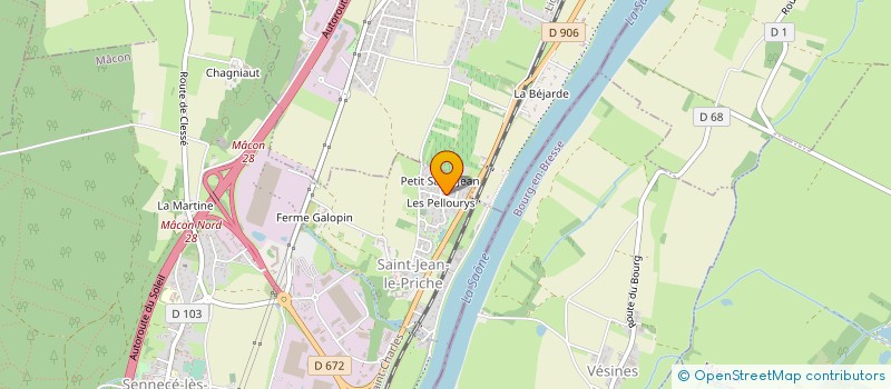 localisation de l'entreprise MONSIEUR DYLAN BERNARD à MACON