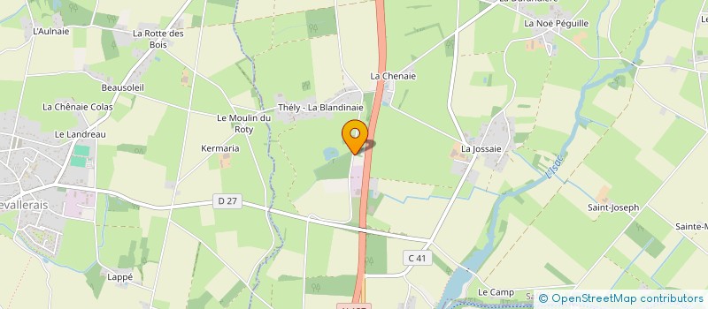 localisation de l'entreprise MONSIEUR DYLAN BERTAUX  SAFFRE