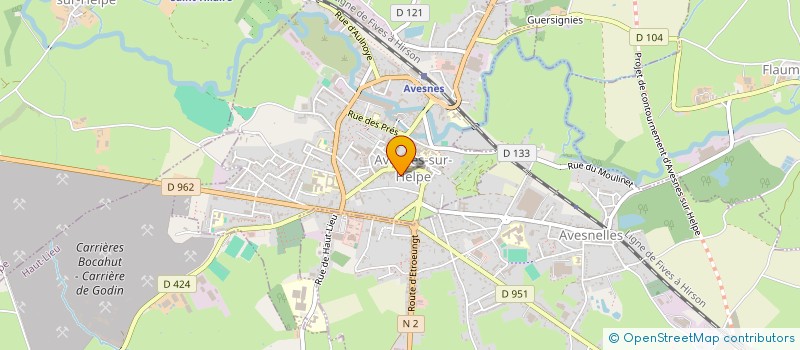 localisation de l'entreprise MONSIEUR DYLAN BEYT  COUSOLRE