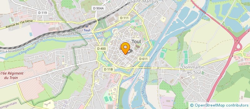 localisation de l'entreprise MONSIEUR DYLAN BOCKHORNI à TOUL