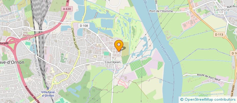 localisation de l'entreprise MONSIEUR DYLAN BONARDO  VILLENAVE-D'ORNON