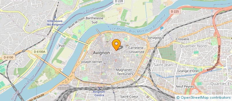 localisation de l'entreprise MONSIEUR DYLAN BONNET à AVIGNON