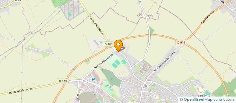 localisation de l'entreprise MONSIEUR DYLAN BONTINCK  CARVIN