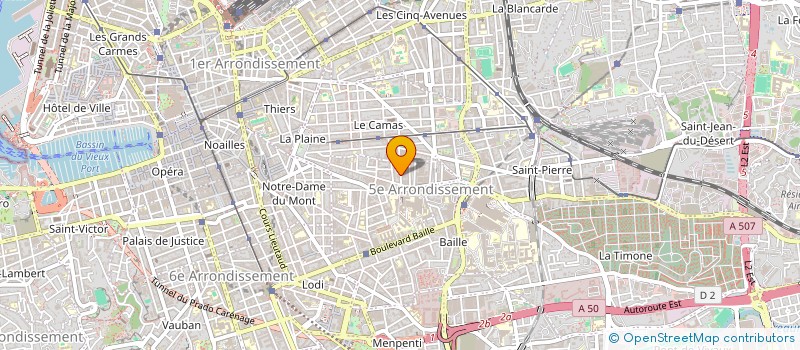 localisation de l'entreprise MONSIEUR DYLAN BORDAS-MORAND-DUPUCH à MARSEILLE
