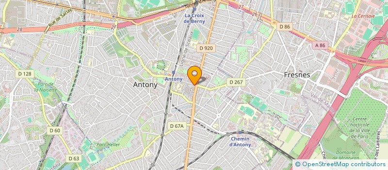 localisation de l'entreprise MONSIEUR DYLAN BOTREL à ANTONY