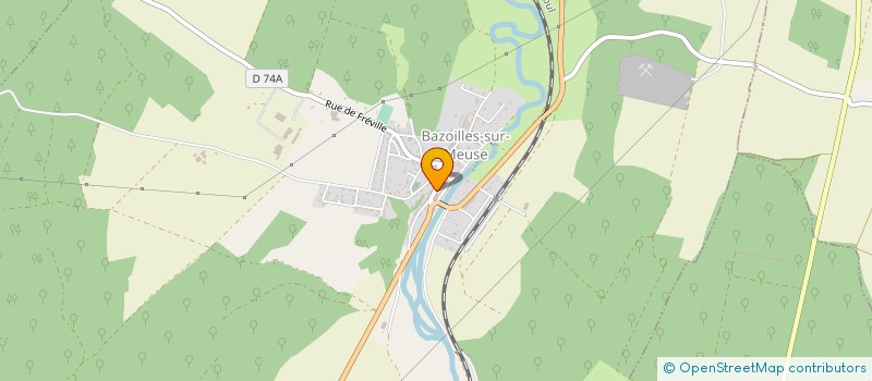 localisation de l'entreprise MONSIEUR DYLAN BOTTIN  BAZOILLES-SUR-MEUSE